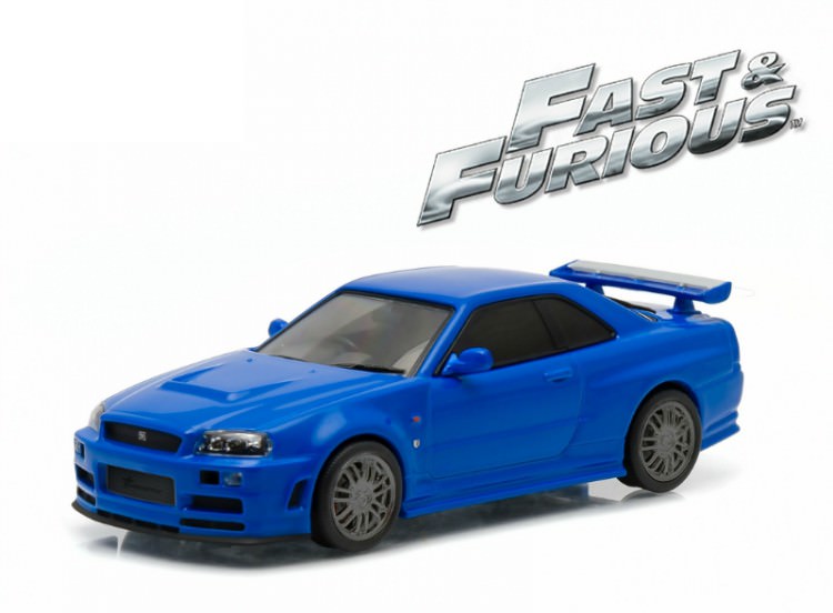 1:43 NISSAN Skylline GT-R (R34) 2002 "Fast & Furious" (из к/ф "Форсаж IV")
