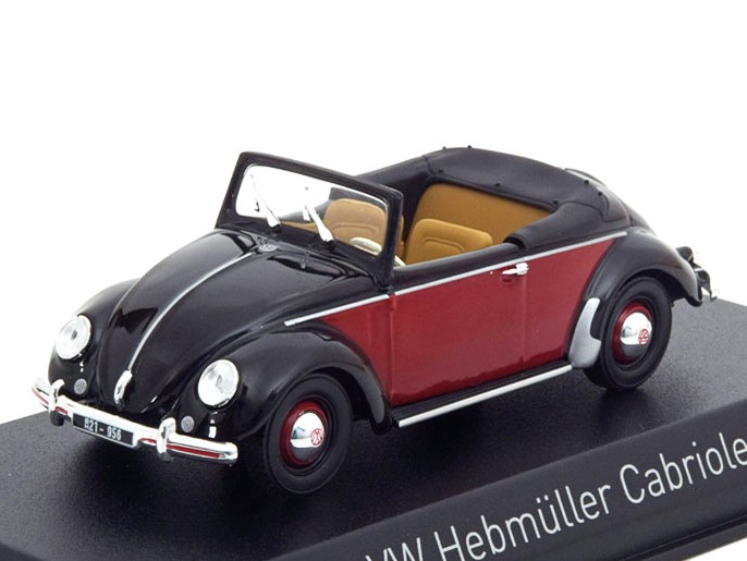 1:43 VW Hebmüller 1949 Black/Red
