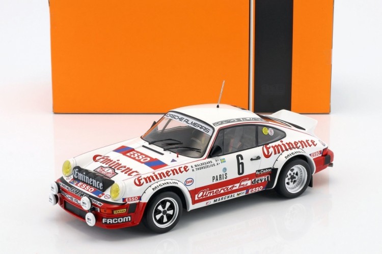 1:18 PORSCHE 911 SC #6 Waldegard/Thorszelius Rally Monte Carlo 1982