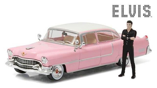 1:43 CADILLAC Fleetwood Series 60 Elvis Presley "Pink Cadillac" c фигуркой Э.Пресли 1955