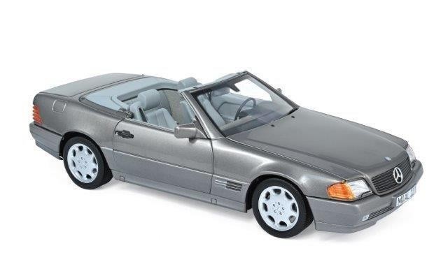 1:18 MERCEDES-BENZ 500SL (R129) 1989 Grey Metallic