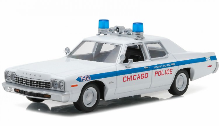 1:24 DODGE Monaco Chicago Police 1975 (из к/ф "Братья Блюз")
