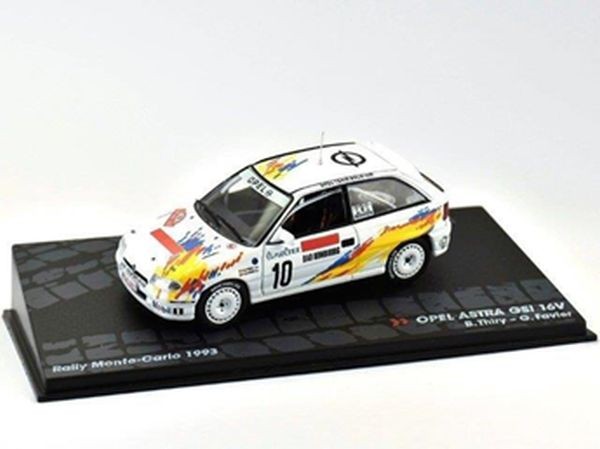 1:43 OPEL Astra GSI 16V #10 B.Thiry/G.Favier Rally Monte-Carlo 1993
