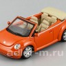 1:43 Volkswagen New Beetle cabriolet (sundown orange)