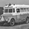 1:43 Автобус Курганского завода тип «651А», «Пост ГАИ» Липецкая обл. - 1977 г.