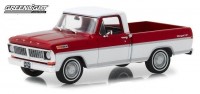 1:43 FORD F-100 пикап 1970 Candy Apple Red and White