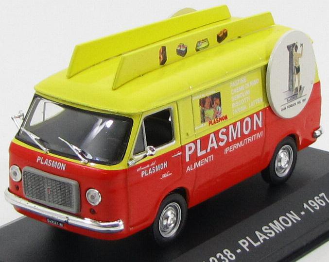 1:43 FIAT 238 "PLASMON" 1967 Yellow/Orange