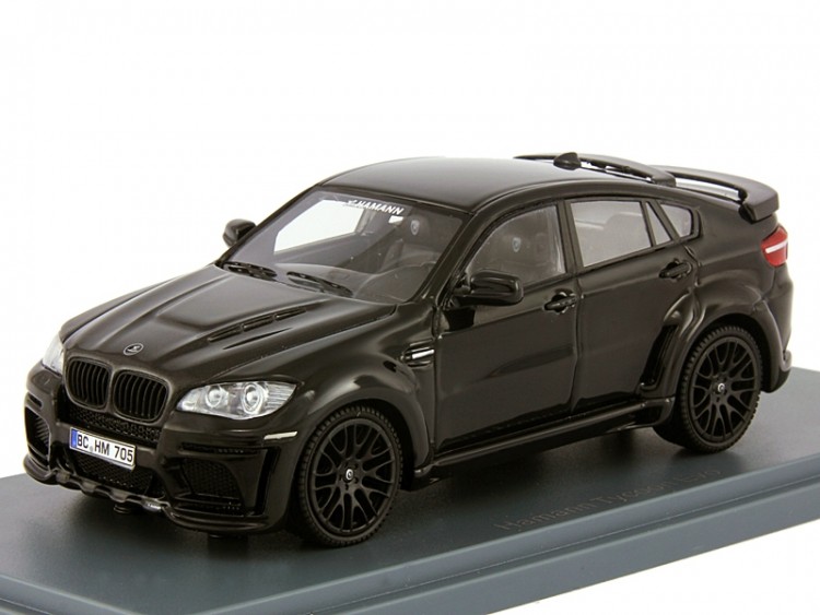 1:43 BMW X6M HAMANN Tycoon Evo 2011 Black Metallic/Dark Anthracite