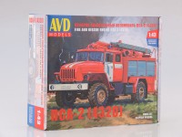 1:43 Сборная модель Пожарно-спасательный автомобиль ПСА-2 (4320)
