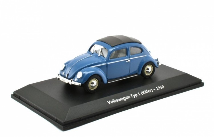 1:43 VW Käfer Typ 1 1950 Blue
