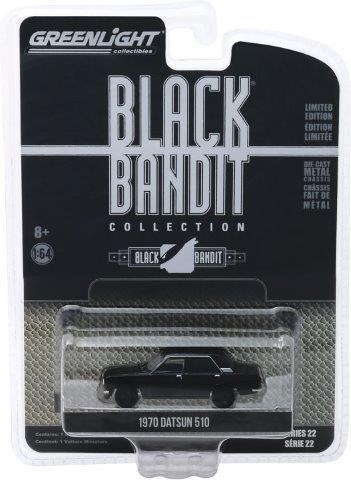 1:64 DATSUN 510 Sedan 1970 Black