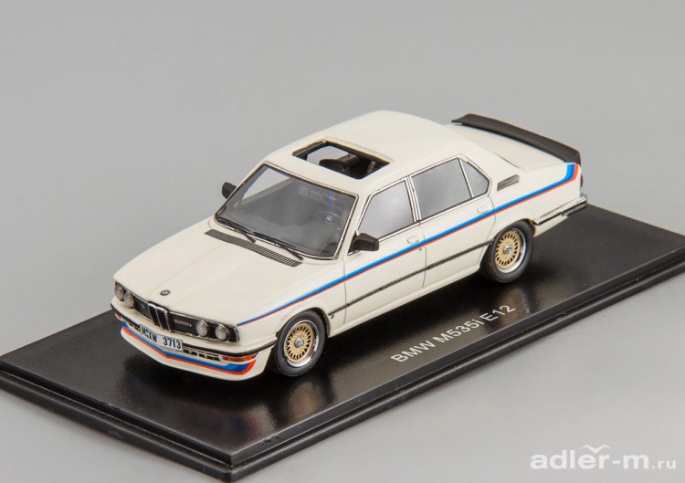 1:43 BMW M535i (E12) 1980 White