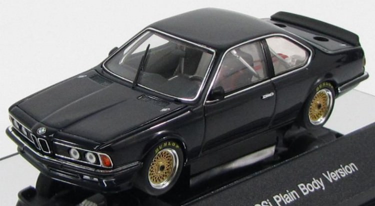 1:43 BMW 635 CSI plain body version [с открывающимся капотом] (dark blue)