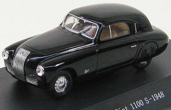 1:43 Fiat 1100 S 1948 Black Mille Miglia
