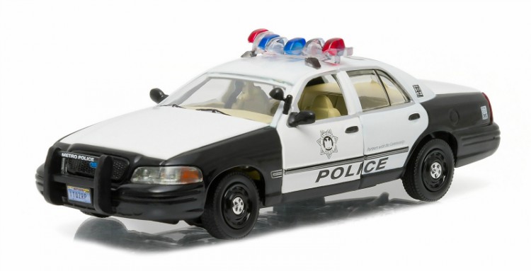 1:43 Ford Crown Victoria Police Interceptor 2000 (из к/ф "Мальчишник в Вегасе")
