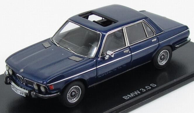 1:43 BMW 3.0S (E3) 1971 Metallic Dark Blue
