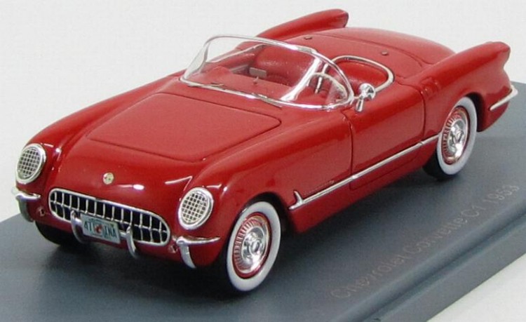 1:43 CHEVROLET Corvette C1 Convertible 1953 Red