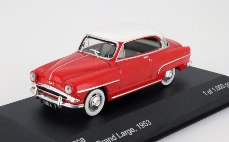 1:43 SIMCA Aronde Grand Large 1953 Red/White