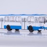 1:43 Ликинский автобус 677М городской (бело-голубой)