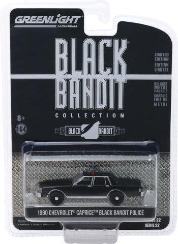 1:64 CHEVROLET Caprice "Black Bandit Police" 1980 