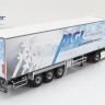 1:43 SCANIA S500 c полуприцепом-рефрижератором Schmitz Cargobull 