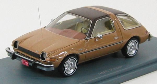 1:43 AMC PACER 1975 Brown/beige metallic