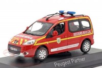 1:43 PEUGEOT Partner "Pompiers Secours Medical" (пожарная скорая медицинская помощь) 2010