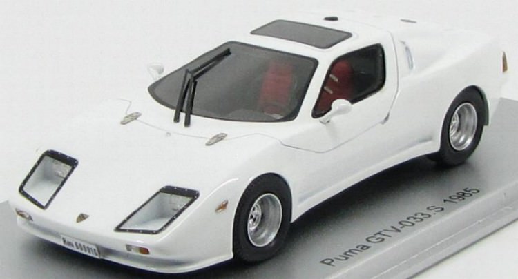1:43 Puma GTV-033.S 1985 (white)