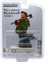 1:64 CHEVROLET Two-Ten Townsman with Christmas c елкой 1955 