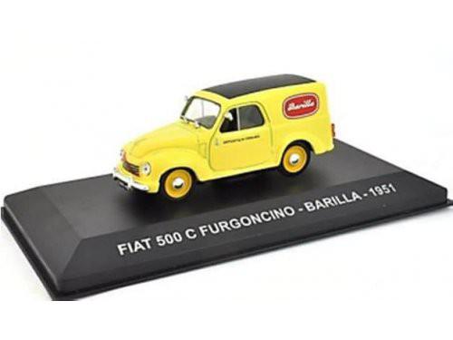 1:43 FIAT 500 C FURGONCINO "BARILLA" 1951 Yellow