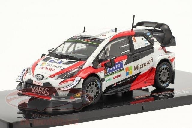 1:43 TOYOTA Yaris WRC #8 "Microsoft" Tänak/Järveoja победитель Rally Finland 2019