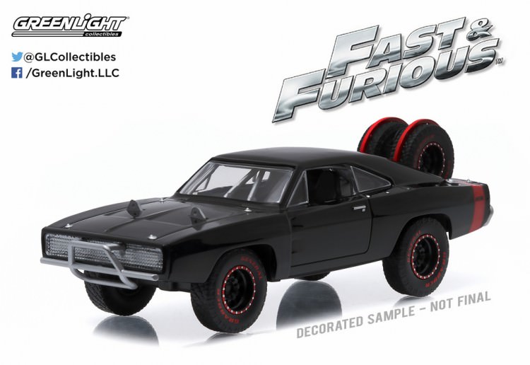 1:43 DODGE Charger R/T 4x4 Off-Road Version 1970 "Fast & Furious 7" (из к/ф"Форсаж VII")