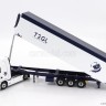 1:43 SCANIA S500  c полуприцепом-самосвалом (тент) 