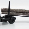 1:43 WILLEME LD610 Fardier Wood Transporter (лесовоз) 1956 Dark Green/Black