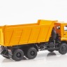 1:43 KAMский грузовик-6522 (рестайлинг), оранжевый