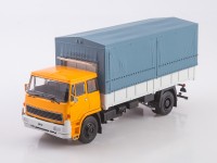 1:43 Skoda 100.05 бортовой с тентом, желтый / серый 1:43 Skoda 100.05 бортовой с тентом, желтый / серый