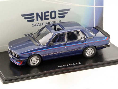 1:43 BMW M535i  (E12) 1980 Metallic Dark Blue