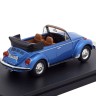 1:43 VW Super Beetle Convertible 1973 Metallic Blue