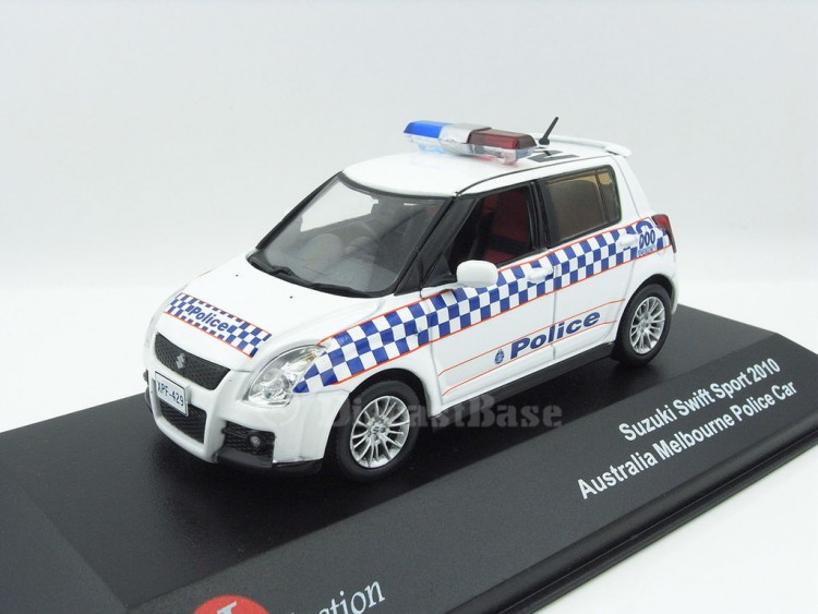 1:43 SUZUKI SWIFT "Melbourne Police" (полиция Мельбурна Австралия) 2010