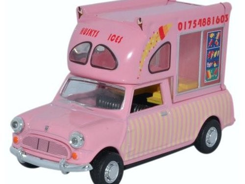 1:43 AUSTIN Mini Pick-Up Bat Man Ice Cream "Husky's Ices" 1980