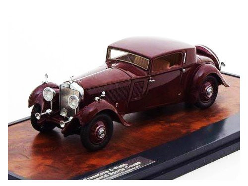 1:43 ROLLS ROYCE Phantom II Freestone & Webb Continental Sports Coupe #42PY 1933 Maroon