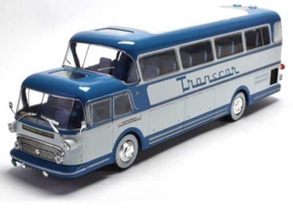 1:43 автобус ISOBLOC 656 DH PANORAMIQUE "Transcar " FRANCE 1956 Blue