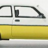 1:43 OPEL Ascona B 2-door  I2000 1980 Yellow White