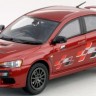 1:43 Mitsubishi Lancer Evolution X (тюнинг от Ralliart) (red metallic)