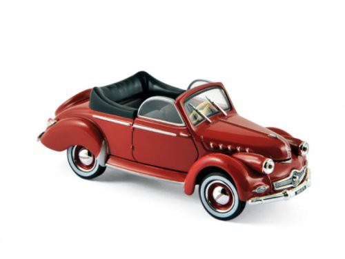 1:43 PANHARD Dyna X Cabriolet 1951 Red