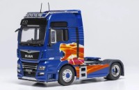 1:43 седельный тягач MAN TGX XXL D38 "100 Years Edition" 2020 Blue/Decorated 
