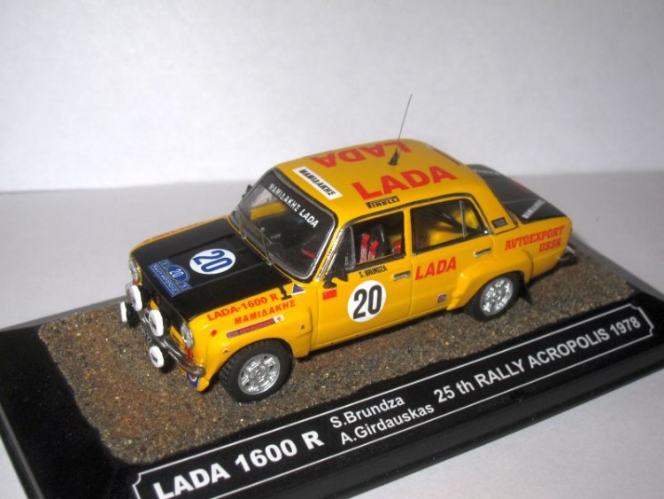 1:43 LADA 1600 R S.Brundza A. Girdauskas 25th Rally Acropolis 1978