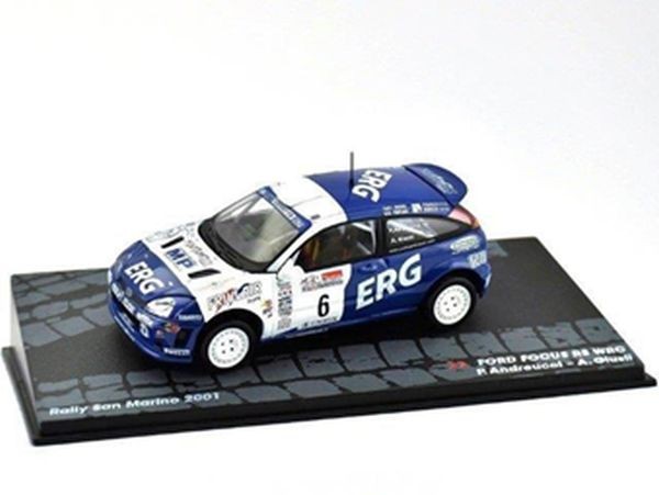 1:43 FORD Focus RS WRC #6 P.Andreucci/A.Giusti Rally San Marino 2001