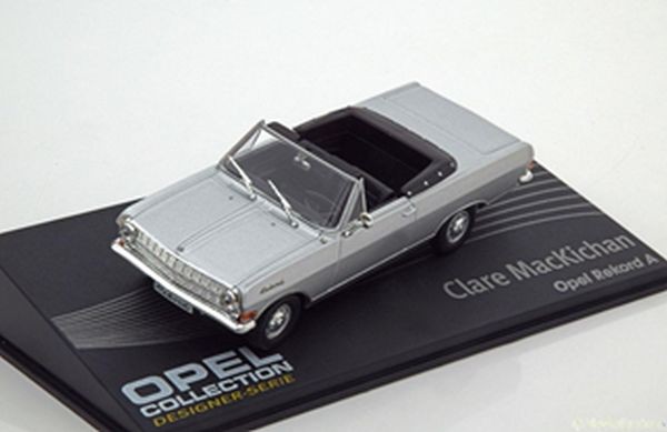 1:43 OPEL Rekord A Cabriolet Clare MacKichan 1963 Silver