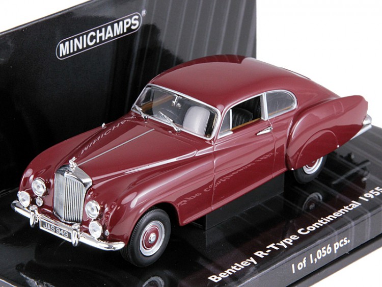1:43 BENTLEY R-TYPE CONTINENTAL 1955 RED